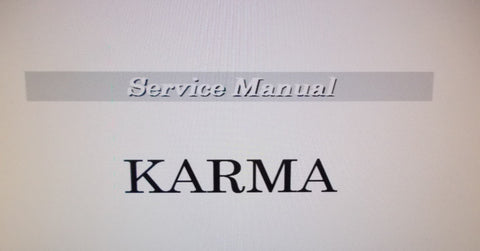 KORG KARMA MUSIC WORKSTATION SERVICE MANUAL INC BLK DIAG SCHEMS PCBS AND PARTS LIST 17 PAGES ENG