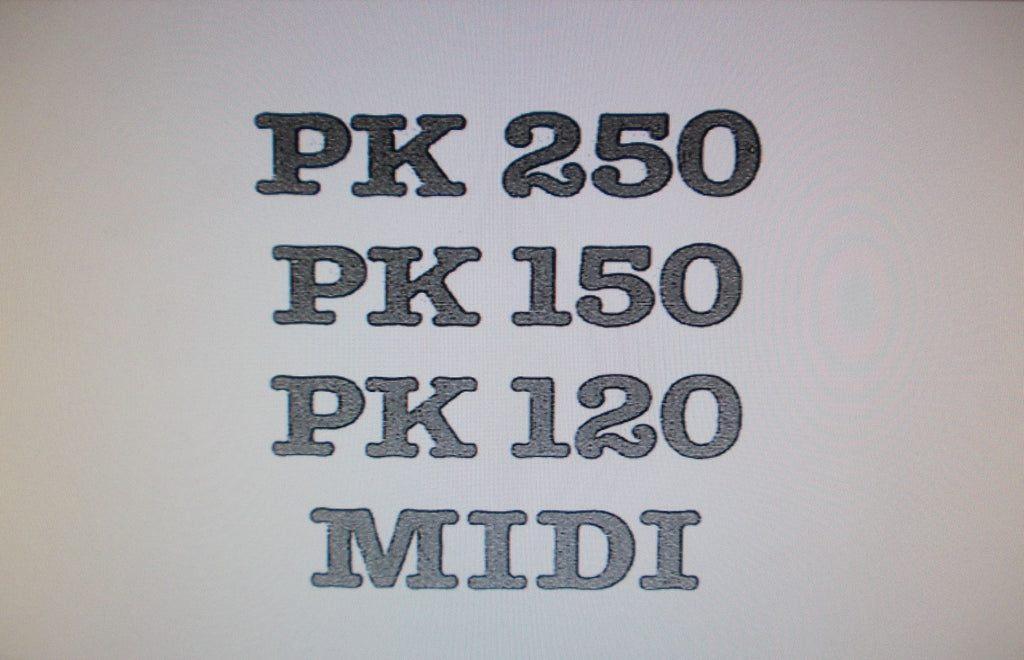 HOHNER PK250 PK150 PK120 KEYBOARD MIDI BEDIENUNGSANLEITUNG 37 PAGES DEUT