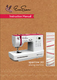 EVERSEWN SPARROW 20 SEWING MACHINE INSTRUCTION MANUAL BOOK 64 PAGES ENG