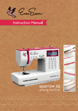 EVERSEWN SPARROW 25 SEWING MACHINE INSTRUCTION MANUAL BOOK 80 PAGES ENG