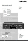 GRUNDIG CCF23 CASSETTE DECK SERVICE MANUAL INC BLK DIAG PCBS SCHEM DIAGS AND PARTS LIST 28 PAGES ENG DEUT