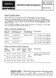 GRUNDIG MINI BOY 50 INSTRUCTIONS DE SERVICE INC PCB AND SCHEM DIAG 3 PAGES FRANC