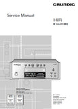 GRUNDIG M 100-CDMKII FINE ARTS CD PLAYER SERVICE MANUAL INC PCBS SCHEM DIAGS AND PARTS LIST 18 PAGES ENG DEUT