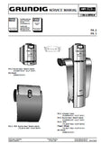 GRUNDIG PA-2 PA-3 HIFI SYSTEM SERVICE MANUAL INC BLK DIAGS PCBS SCHEM DIAGS AND PARTS LIST 98 PAGES ENG DEUT