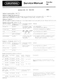 GRUNDIG PARTY BOY 500 RADIO SERVICE MANUAL INSTRUCTIONS DE REGLAGE INC PCBS AND SCHEM DIAG 5 PAGES FRANC