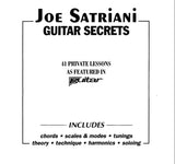 GUITAR SECRETS JOE SATRIANI 41 PRIVATE LESSONS WITH TABLATURE 39 PAGES IN ENGLISH