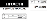HITACHI DV-S522U DVD HOME THEATER SYSTEM SERVICE MANUAL INC SCHEM DIAGS PCBS BLK DIAG WIRING DIAGS AND PARTS LIST 91 PAGES ENG