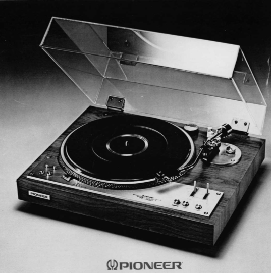 PIONEER PL-530 DIRECT DRIVE 2 MOTOR FULL AUTOMATIC TURNTABLE SERVICE MANUAL INC PCBS SCHEM DIAGS AND PARTS LIST 41 PAGES ENG