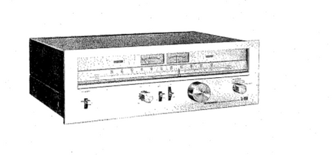 PIONEER TX-9500 AM FM STEREO TUNER SERVICE MANUAL INC BLK DIAG PCBS SCHEM DIAGS AND PARTS LIST 43 PAGES ENG