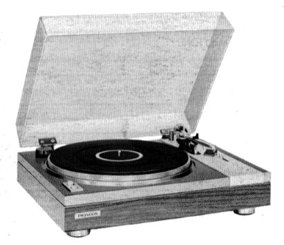 PIONEER PL-117D HIGH FIDELITY FULLY AUTOMATIC STEREO TURNTABLE SERVICE MANUAL 35 PAGES ENG