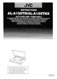 JVC AL-E45TN AUTO RETURN TURNTABLE INSTRUCTIONS 16 PAGES ENG