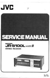 JVC JR-S100LMKII STEREO RECEIVER SERVICE MANUAL INC PCBS SCHEM DIAGS AND PARTS LIST 31 PAGES ENG