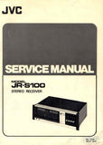 JVC JR-S100 STEREO RECEIVER SERVICE MANUAL INC PCBS SCHEM DIAG AND PARTS LIST 27 PAGES ENG