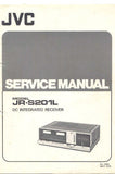 JVC JR-S201L STEREO RECEIVER SERVICE MANUAL INC PCB'S AND PARTS LIST 31 PAGES ENG