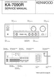 KENWOOD KA-7090R STEREO INTEGRATED AMPLIFIER SERVICE MANUAL INC PCBS SCHEM DIAG AND PARTS LIST 29 PAGES ENG