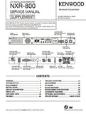 KENWOOD NXR-800 UHF DIGITAL BASE REPEATER SERVICE MANUAL INC BLK DIAG PCBS SCHEM DIAGS AND PARTS LIST 156 PAGES ENG