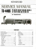 KENWOOD PS-430 PS-50 SP-430 MB-430 VS-1 AT-440 YK-88C YK-88CN YK-88S YK-88SN TS-440S HF TRANSCEIVER SERVICE MANUAL INC BLK DIAG PCBS SCHEM DIAGS AND PARTS LIST 116 PAGES ENG