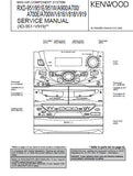 KENWOOD RXD-951 RXD-A900 RXD-A700 RXD-A700E RXD-A700W RXD-V616 RXD-V818 RXD-V919 MINI HIFI COMPONENT SYSTEM SERVICE MANUAL INC BLK DIAG PCBS SCHEM DIAGS AND PARTS LIST 70 PAGES ENG