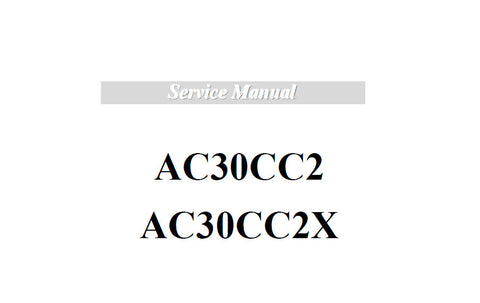 KORG AC30CC2 AC30CC2X GUITAR AMP SERVICE MANUAL INC BLK DIAG SCHEMS PCBS AND PARTS LIST 12 PAGES ENG