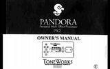 KORG PX2 PANDORA PERSONAL MULTI EFFECT PROCESSOR OWNER'S MANUAL INC CONN DIAG AND TRSHOOT GUIDE 12 PAGES ENG