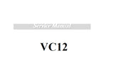 KORG VC12 VOX FOOT CONTROLLER SERVICE MANUAL INC BLK DIAG SCHEM DIAGS PCB'S AND PARTS LIST  14 PAGES ENG