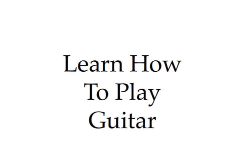 LEARN HOW TO PLAY GUITAR BOOK 65 PAGES IN ENGLISH