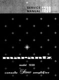 MARANTZ 1030 STEREO CONSOLE AMPLIFIER SERVICE MANUAL INC PCBS SCHEM DIAGS AND PARTS LIST 24 PAGES ENG