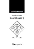 NAKAMICHI SOUNDSPACE 9 STEREO MUSIC SYSTEM SERVICE MANUAL INC BLK DIAGS SCHEM DIAGS PCB AND PARTS LIST 55 PAGES ENG