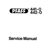 PFAFF 441-0 442-0 SEWING MACHINE SERVICE MANUAL BOOK 32 PAGES ENG