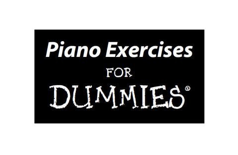 PIANO EXERCISES FOR DUMMIES BOOK 243 PAGES IN ENGLISH