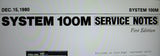 ROLAND SYSTEM 100M M-110 M-112 M-121 M-130 M-131 M-132 M-140 M-150 M-172 M-182 STUDIO SYSTEM SERVICE NOTES FIRST EDITION INC SCHEMS PCBS AND PARTS LIST 18 PAGES ENG