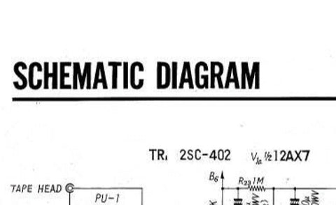 SANSUI AU-111 STEREO CONTROL AMPLIFIER SCHEMATIC DIAGRAM 2 PAGES