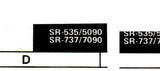 SANSUI SR-535 SR-5090 SR-737 SR-7090 TURNTABLE SERVICE MANUAL INC BLK DIAGS SCHEM DIAG PCBS AND PARTS LIST 21 PAGES ENG