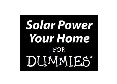 SOLAR POWER YOUR HOME FOR DUMMIES 387 PAGES IN ENGLISH