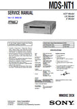 SONY MDS-PC2 MINIDISC DECK SERVICE MANUAL INC BLK DIAGS PCBS SCHEM DIAGS AND PARTS LIST 62 PAGES ENG