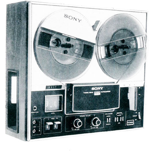 SONY TC-353D STEREO TAPE DECK OWNER'S INSTRUCTION MANUAL 12 PAGES ENG