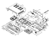 TEAC DV-R101 DVD RW VCR-RECORDER SCHEMATIC DIAGRAMS I9 PAGES ENG