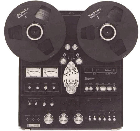 TECHNICS RS-10A02 PROFESSIONAL TWO TRACK OPEN REEL TAPE RECORDER BROCHURE INC BLK DIAGS AND LEVEL DIAG 14 PAGES ENG