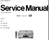 TECHNICS SA-DA10 AV CONTROL STEREO RECEIVER SERVICE MANUAL INC BLK DIAGS SCHEM DIAGS WIRING CONN DIAG PCB'S AND PARTS LIST 149 PAGES ENG