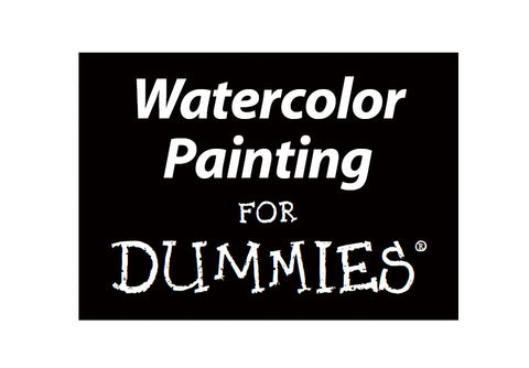 WATERCOLOR PAINTING FOR DUMMIES 321 PAGES IN ENGLISH
