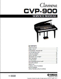 YAMAHA CVP-900 CLAVINOVA SERVICE MANUAL INC BLK DIAG PCBS SCHEM DIAGS AND PARTS LIST 138 PAGES ENG