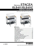 YAMAHA ELS-01 ELS-01C ELECTONE STAGEA KEYBOARD SERVICE MANUAL INC BLK DIAG PCBS SCHEM DIAGS AND PARTS LIST 259 PAGES ENG