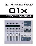 YAMAHA 01X DIGITAL MIXING STUDIO SERVICE MANUAL INC PCB'S SCHEM DIAGS TRSHOOT GUIDE CONN DIAGS BLK DIAGS AND PARTS LIST 153 PAGES ENG