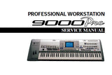 YAMAHA 9000 PRO PROFESSIONAL WORKSTATION SERVICE MANUAL INC WIRING DIAG PCB'S SCHEM DIAGS AND PARTS LIST 117 PAGES ENG