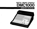 YAMAHA DMC1000 DIGITAL MIXING CONSOLE SERVICE MANUAL INC PCBS BLK DIAGS WIRING DIAG CIRC DIAGS AND PARTS LIST 238 PAGES ENG