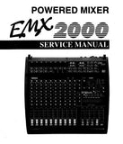 YAMAHA EMX2000 POWERED MIXER SERVICE MANUAL INC BLK AND LEVEL DIAGS PCBS CIRC DIAGS AND PARTS LIST 69 PAGES ENG JAP